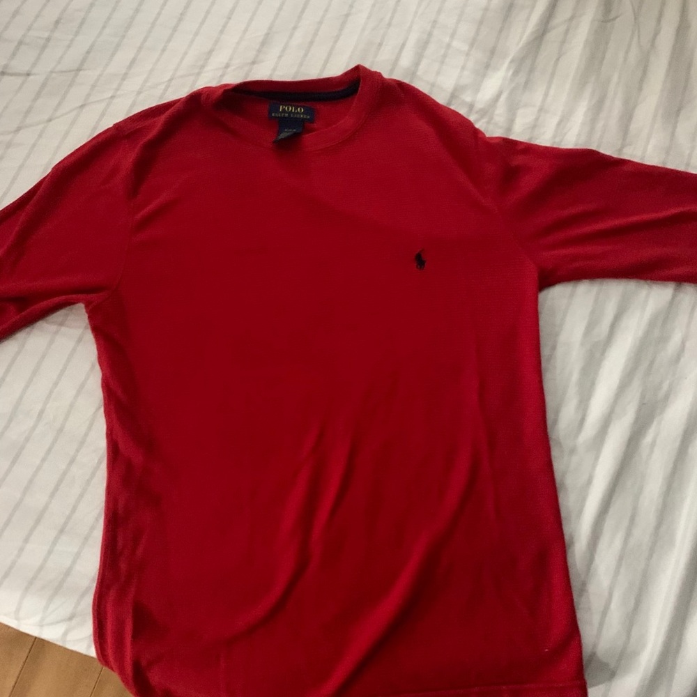 Men’s Medium Red Polo Ralph Lauren Lounge Pullover